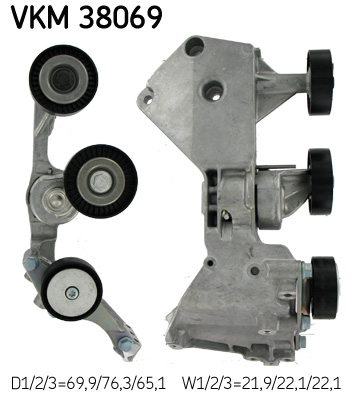 Ролик натяжний  арт. VKM38069